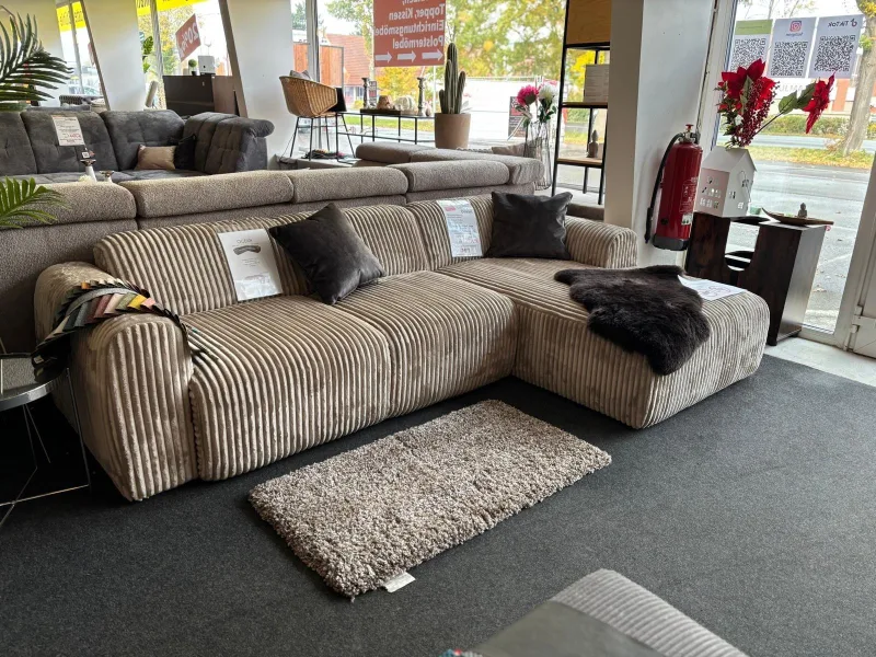 Ecksofa OCEAN 2S-REC in Beige - Bild 3