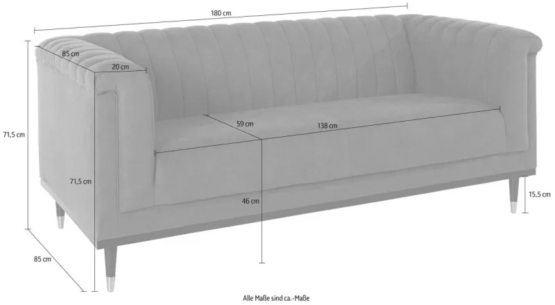 Guido Maria Kretschmer 2-Sitzer Sofa - Bild 5