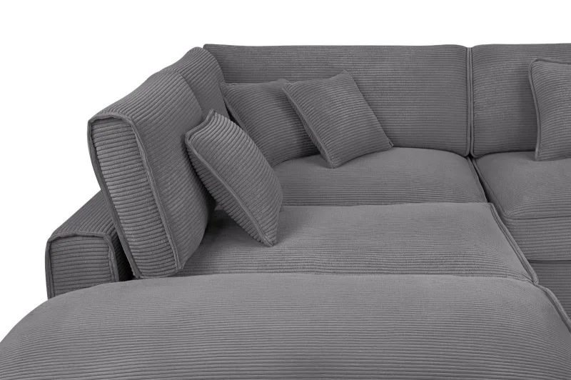 Ecksofa CALYPSO XXL in Grau - Bild 8