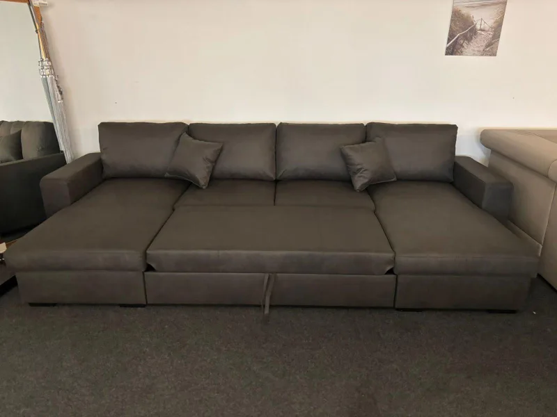 Wohnlandschaft Schlafsofa U-Form GRANDI - Bild 3