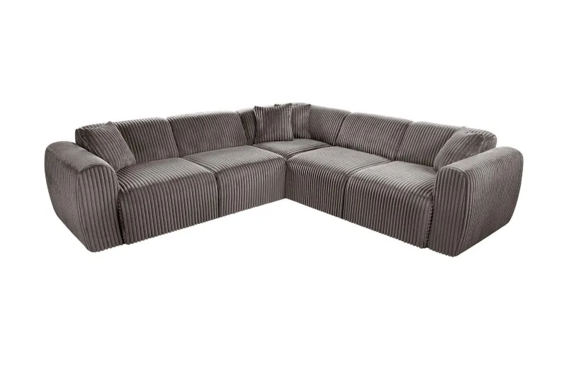 Ecksofa L-Form Ocean in Grau - Bild 4