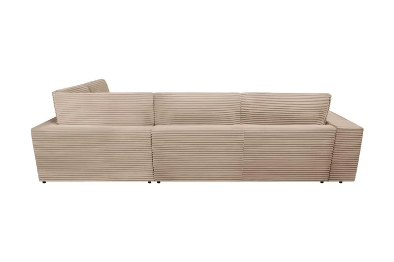 Ecksofa L-Form Cord Plüsch CALYPSO - Bild 6