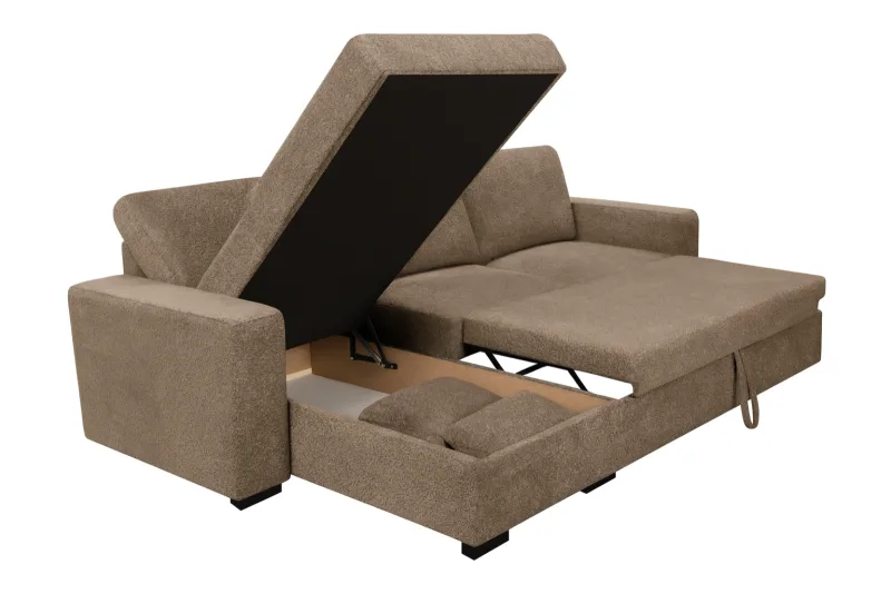Schlafsofa Plüsch Cord Grand 260cm - Bild 2