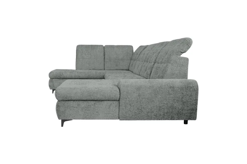 Schlafsofa RIVIERA U-Form in Grau - Bild 5