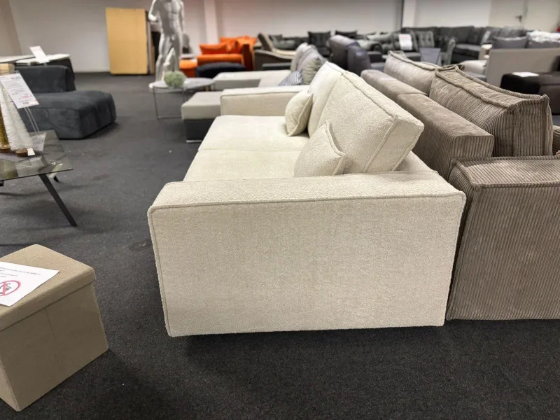 Big Sofa ANITA - 3-Sitzer in Creme - Bild 2