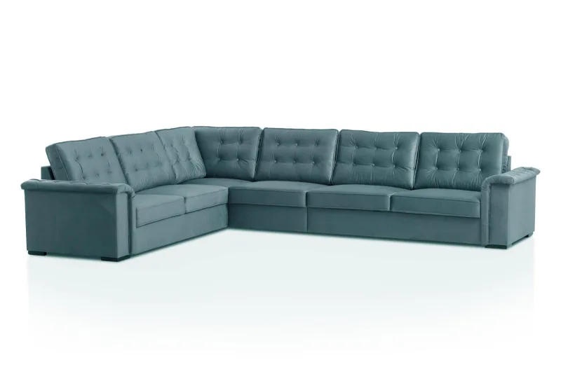 Schlafsofa Ecksofa MIRAGE in Grün - Bild 2