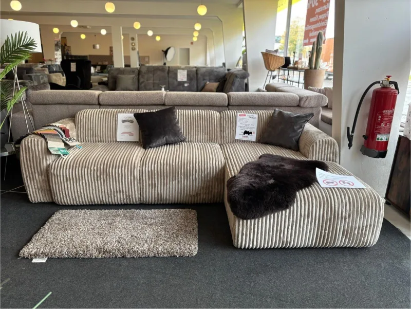 Ecksofa OCEAN in Beige - Bild 2