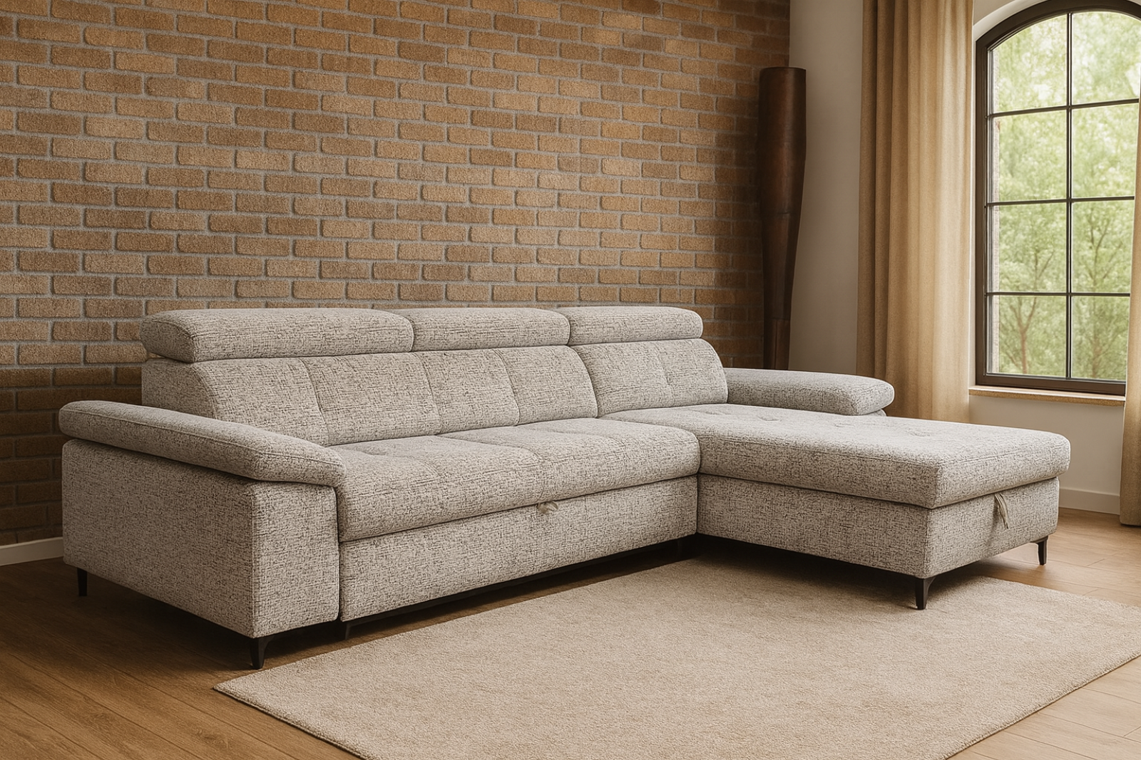 Ecksofa ETERNA mit Schlaffunktion