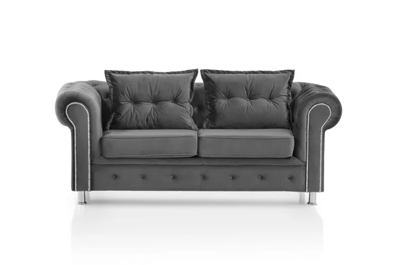 Chester 2-Sitzer Sofa - Dunkelgrau
