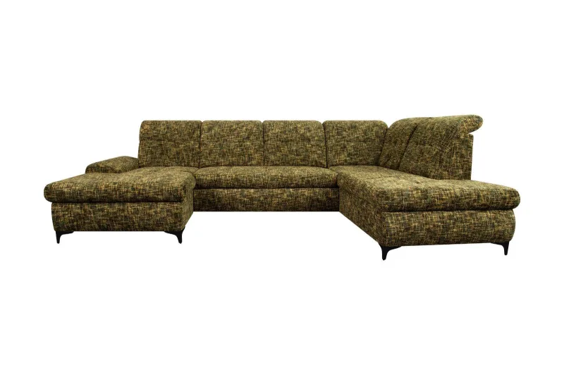Wohnlandschaft RIVIERA 2 U-Form Schlafsofa - Bild 2