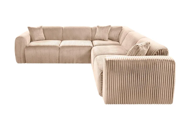 Ecksofa OCEAN in Beige - Bild 2