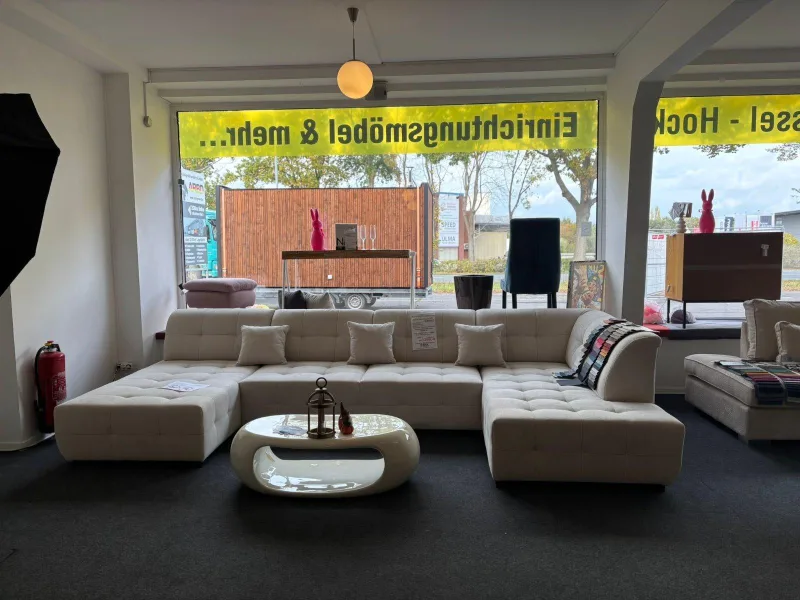 Wohnlandschaft U-Form XXL CASTELO