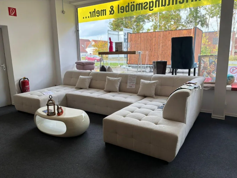 Wohnlandschaft U-Form XXL CASTELO - Bild 2