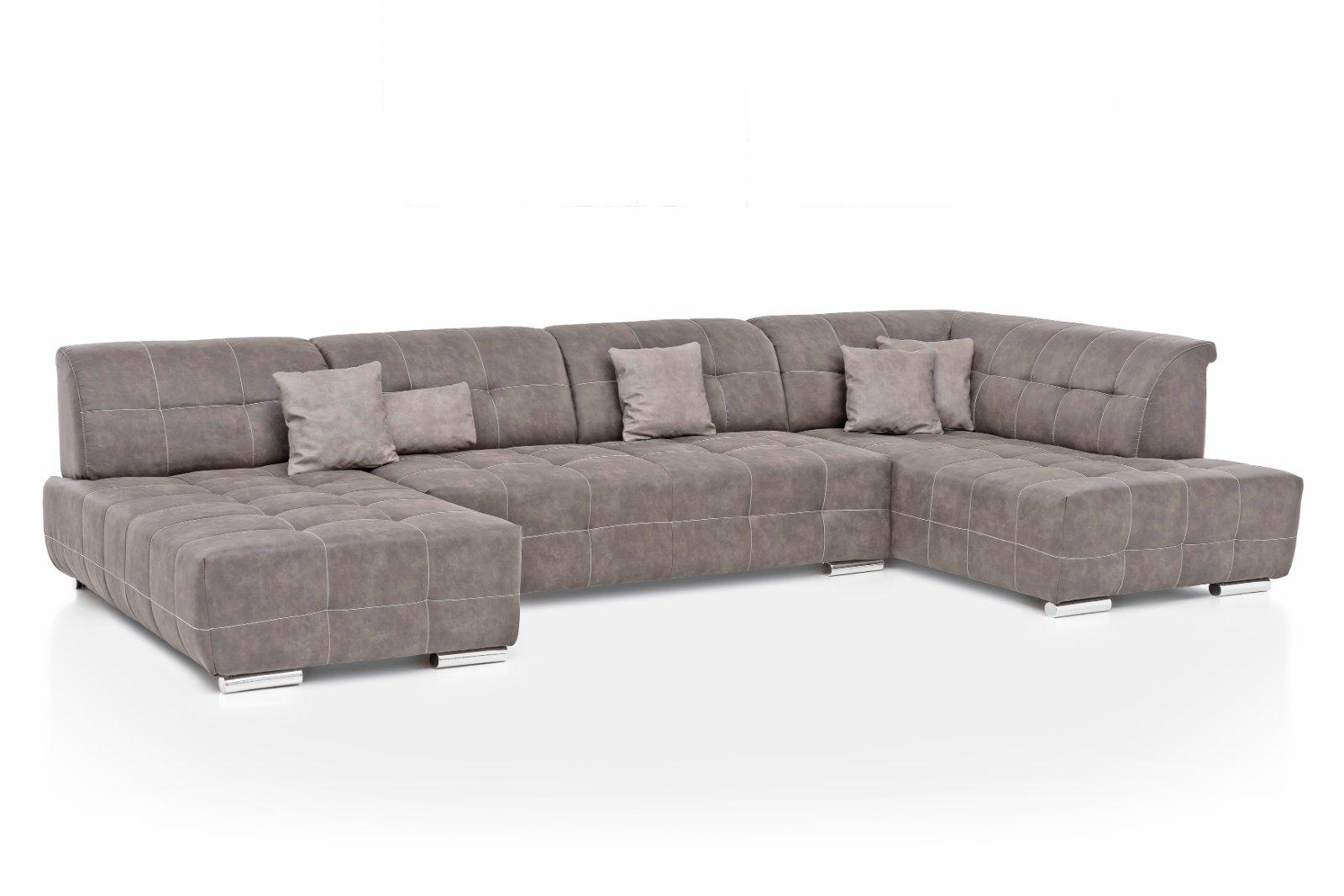 XXL Wohnlandschaft CASTELO in Braun