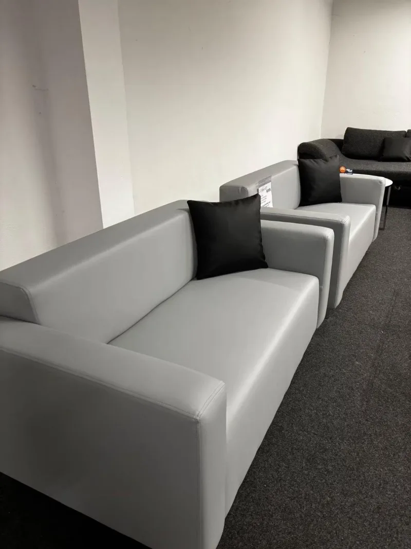 2-Sitzer Couch MAYA in Grau-Blau - Bild 4
