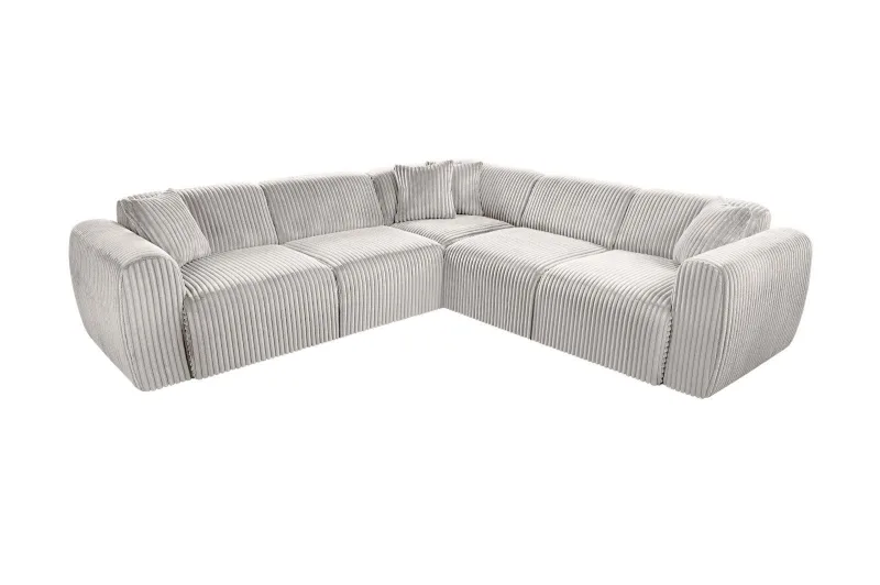 Ecksofa OCEAN in Hellgrau