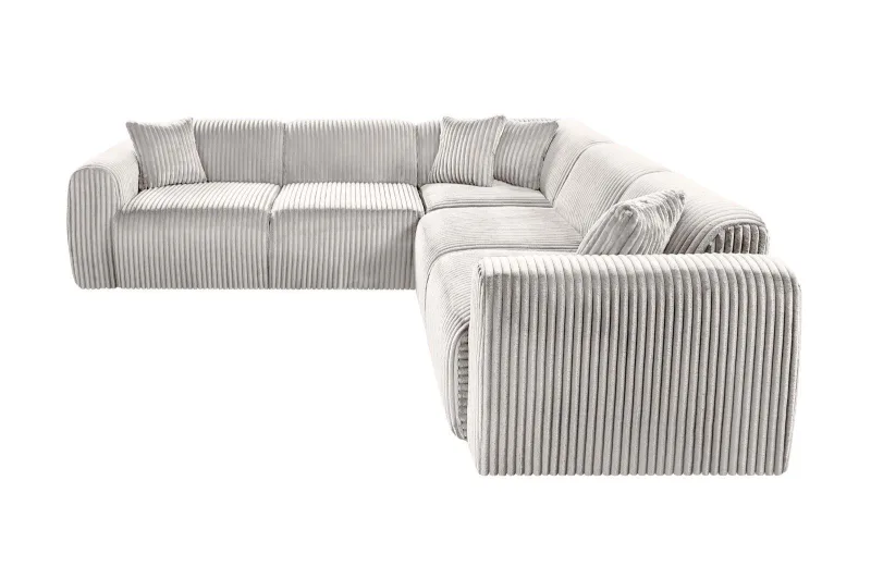 Ecksofa OCEAN in Hellgrau - Bild 2