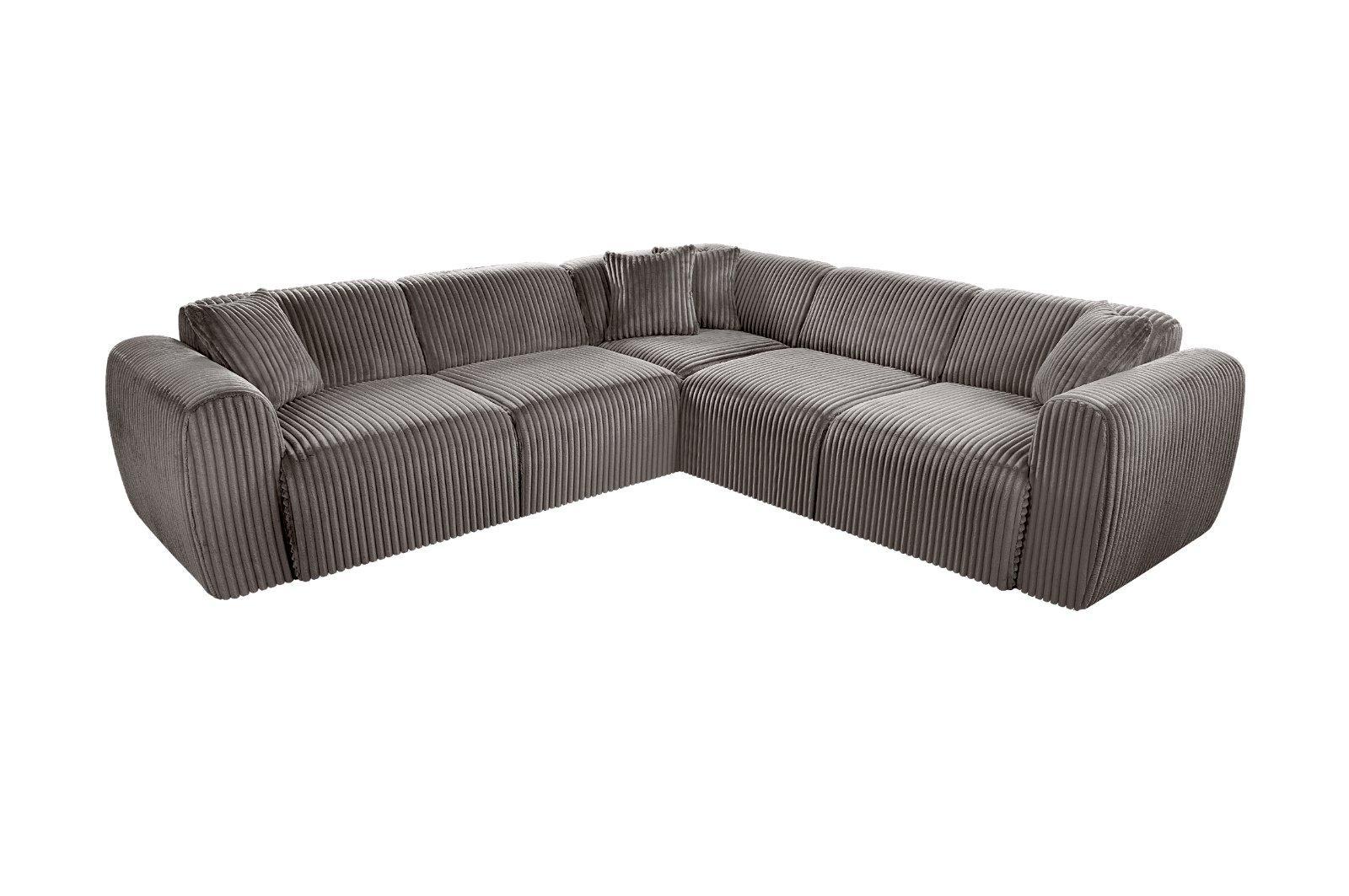 Ecksofa Ocean in Grau