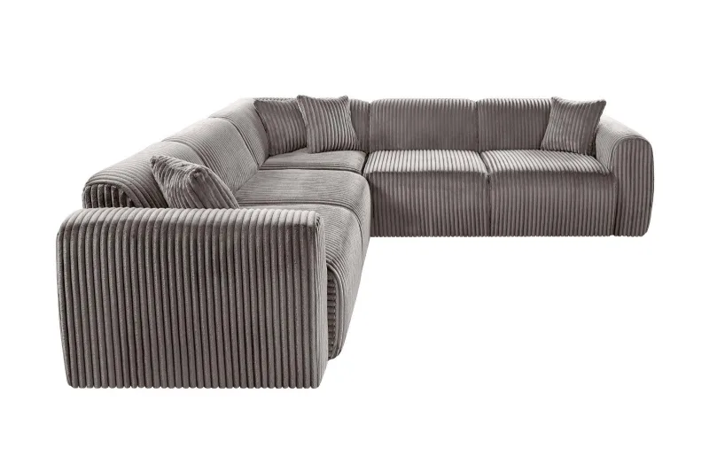 Ecksofa Ocean in Grau - Bild 2