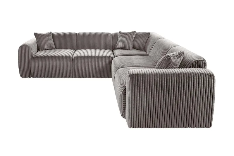 Ecksofa Ocean in Grau - Bild 3