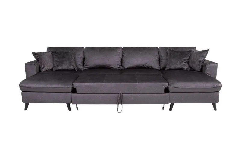 Schlafsofa Luc U-Form mit Schlaffunktion - Bild 5