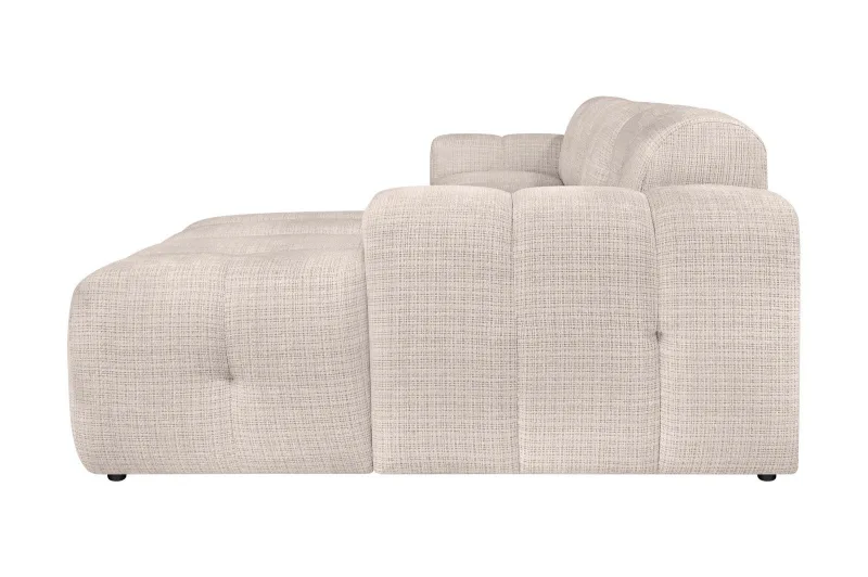 Ecksofa DIAMANTE in Weiß-Creme - Bild 4