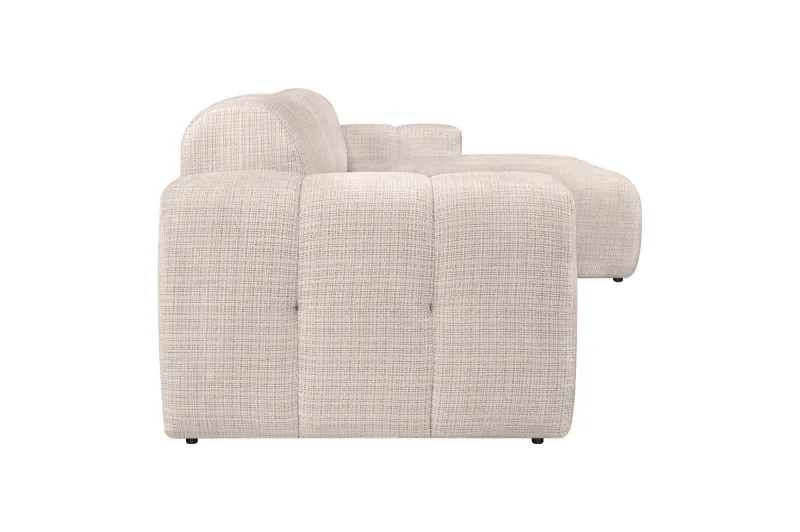 Ecksofa DIAMANTE in Weiß-Creme - Bild 5