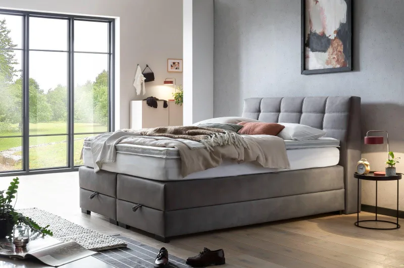 Boxspringbett LINDA 160x200 cm