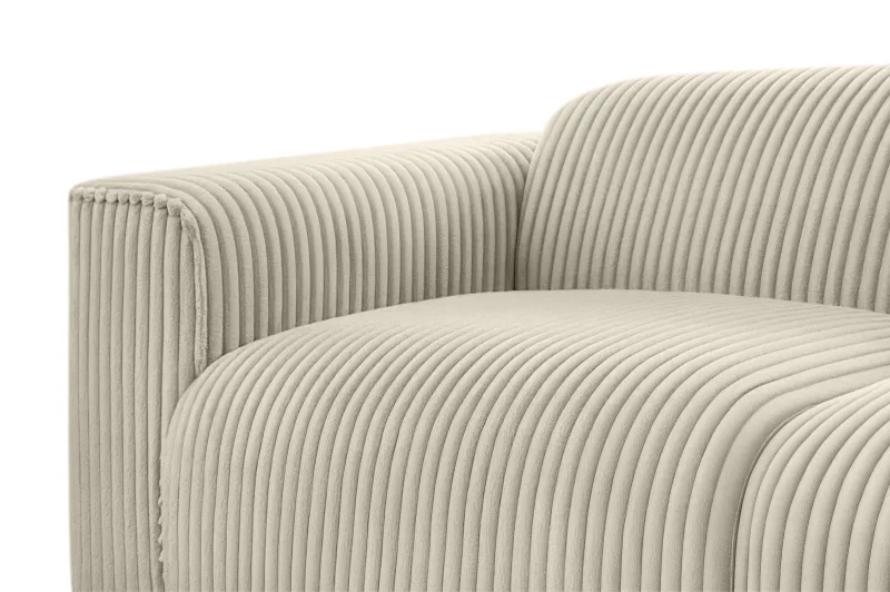 Ecksofa Plüsch Cord MIRABELL - Bild 7
