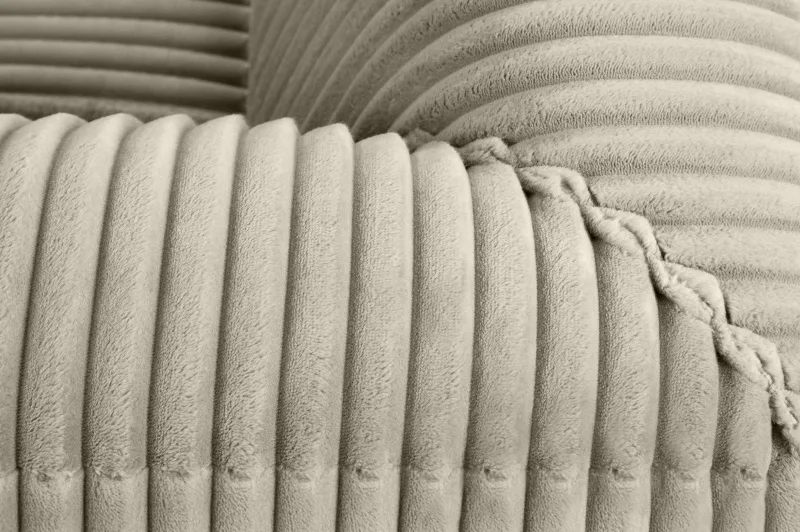 Ecksofa Plüsch Cord MIRABELL - Bild 10