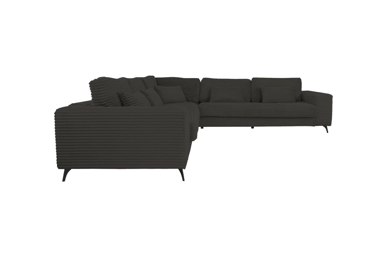 Ecksofa XXL NOVA LUX - Grau