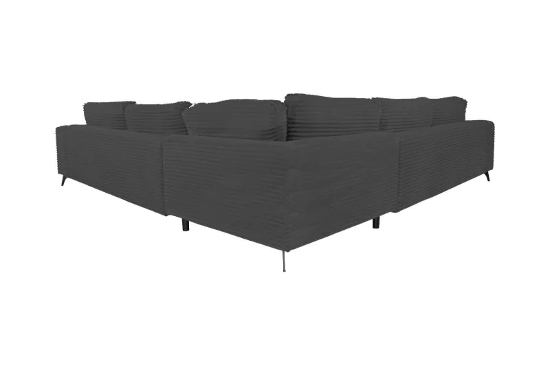 Ecksofa XXL NOVA LUX - Grau - Bild 3