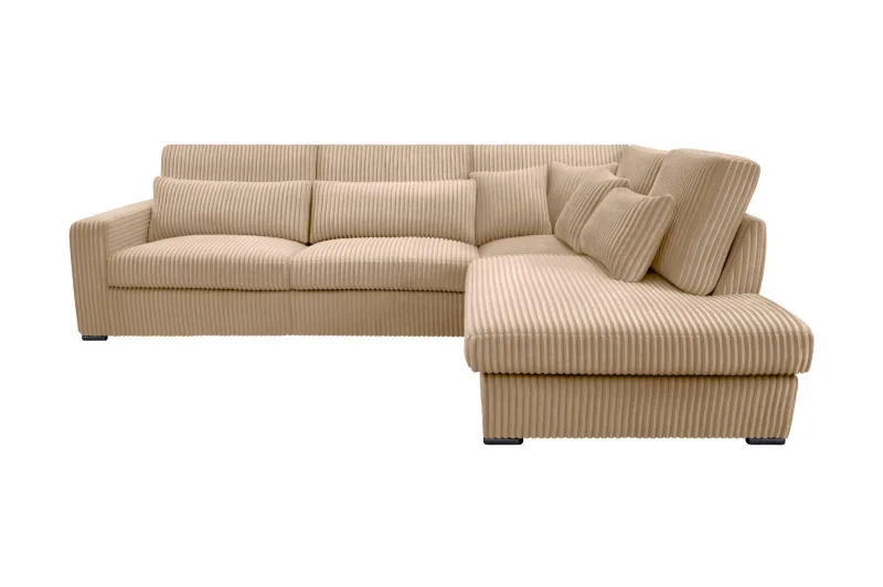 Ecksofa L-Form MELINDA in Beige - Bild 2