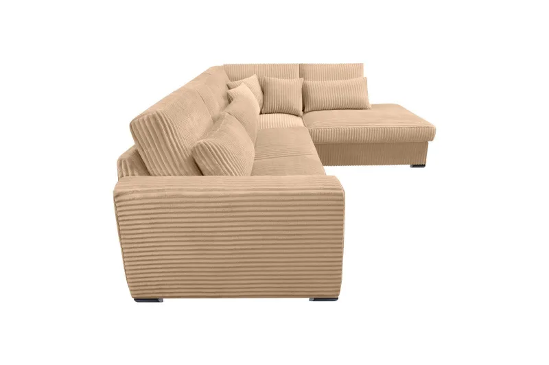 Ecksofa L-Form MELINDA in Beige - Bild 5