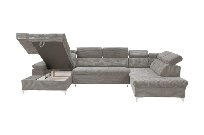 U-Form Wohnlandschaft mit Schlaffunktion - Bild 3