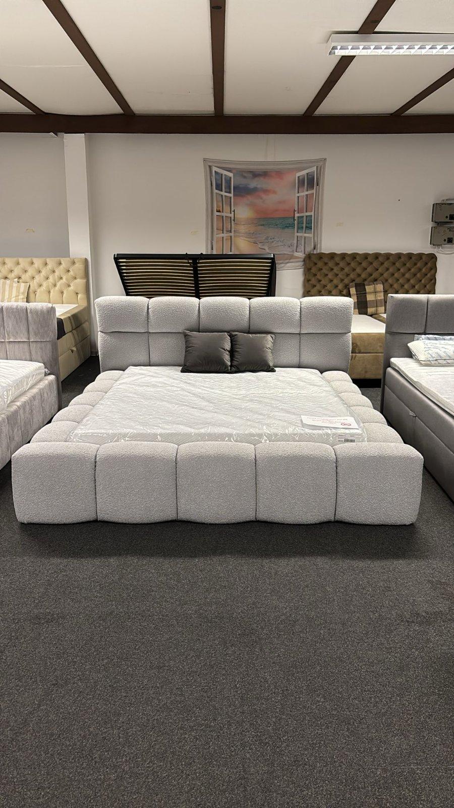 Polsterbett Budapest 160x200cm mit Matratze