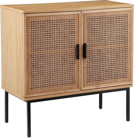 Rattankommode mit Stauraum