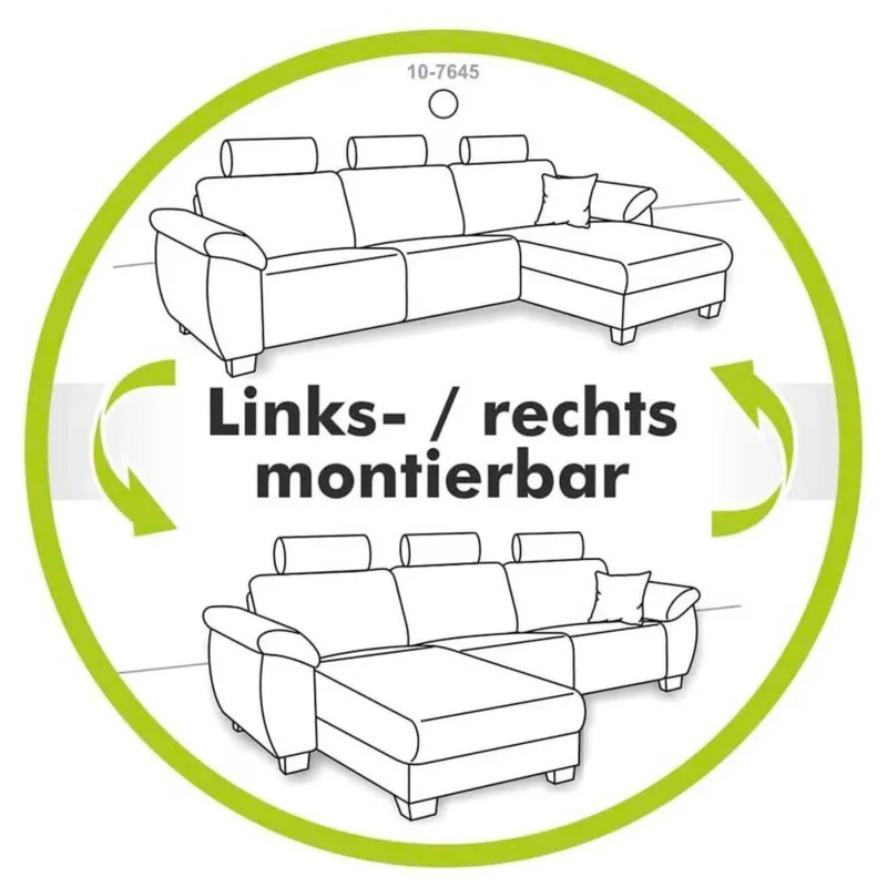 Ecksofa Polnar mit Schlaffunktion - Bild 5