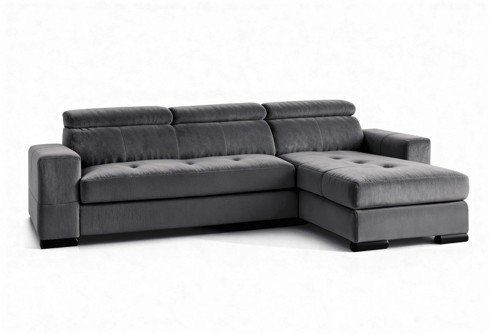 Ecksofa MONACO mit Schlaffunktion und Staufach