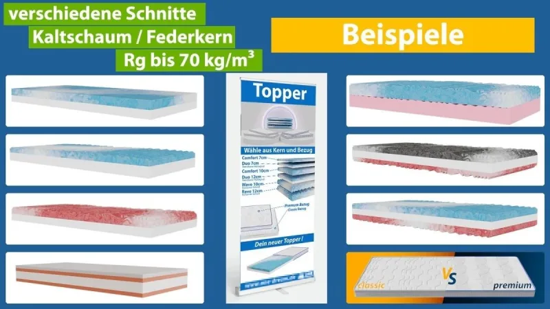 Hochwertige Matratzen und Topper - Bild 5