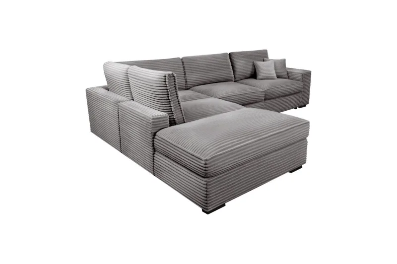 Ecksofa CALYPSO L-Form Cord Plüsch - Bild 3