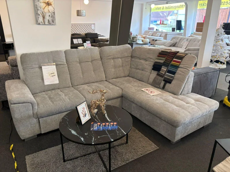 Ecksofa PORTO mit Schlaffunktion und Bettkasten - Bild 3