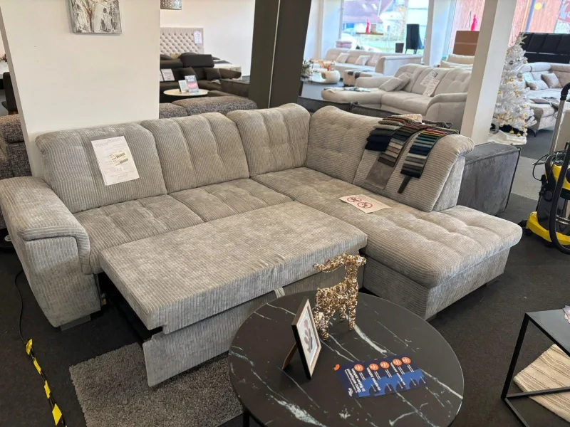 Ecksofa PORTO mit Schlaffunktion und Bettkasten - Bild 4