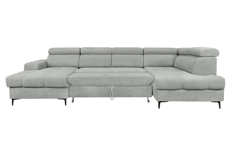 Wohnlandschaft U-Form mit Schlaffunktion ROYALE - Bild 9