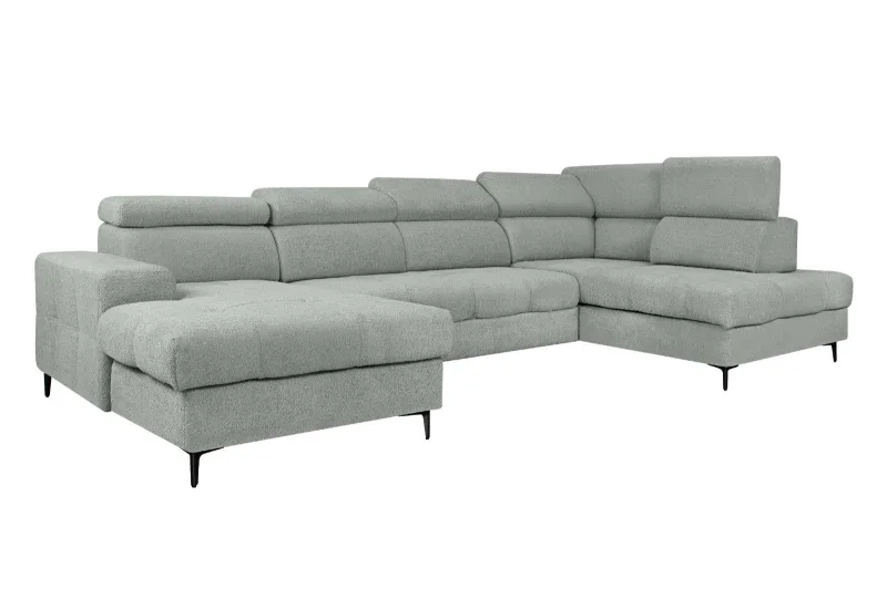 Wohnlandschaft U-Form mit Schlaffunktion ROYALE - Bild 11