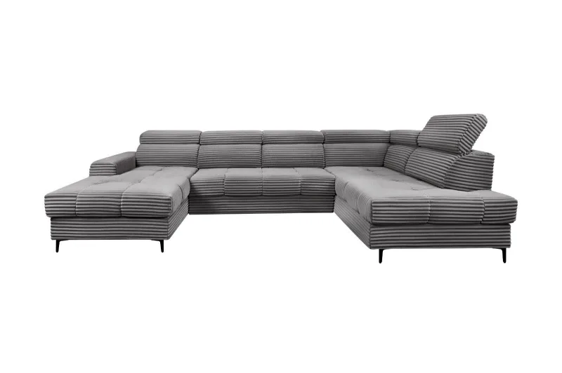 Wohnlandschaft U-Form ROYALE mit Schlaffunktion - Bild 2