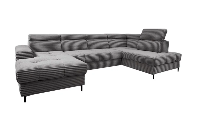 Wohnlandschaft U-Form ROYALE mit Schlaffunktion - Bild 4