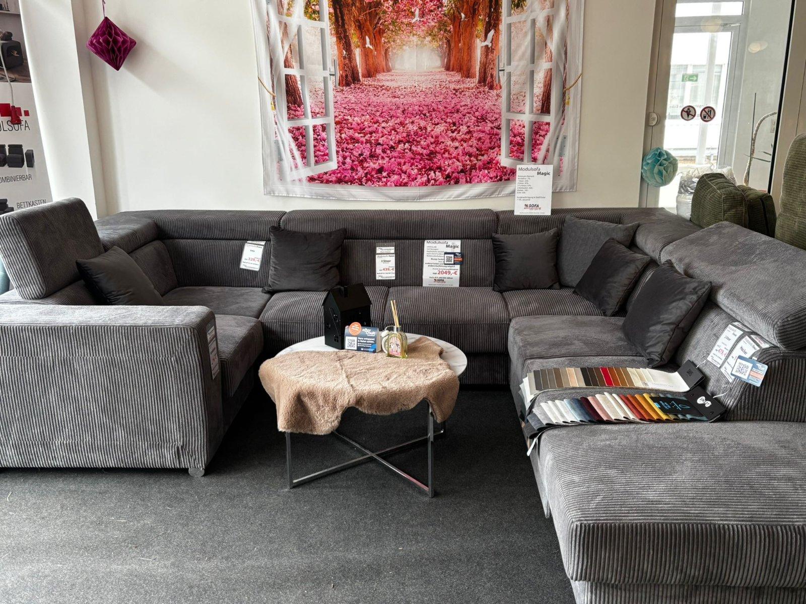 Modulares Ecksofa COSMO mit Schlaffunktion