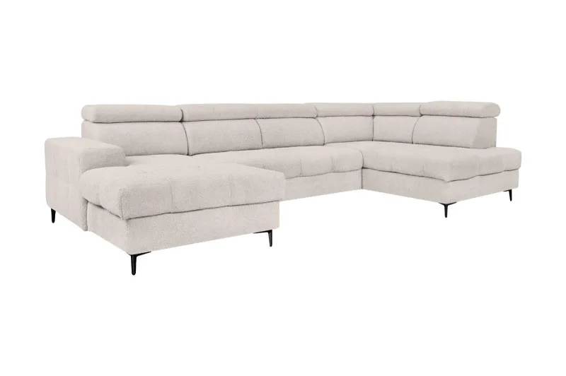 U-Form Wohnlandschaft mit Schlaffunktion - Bild 3