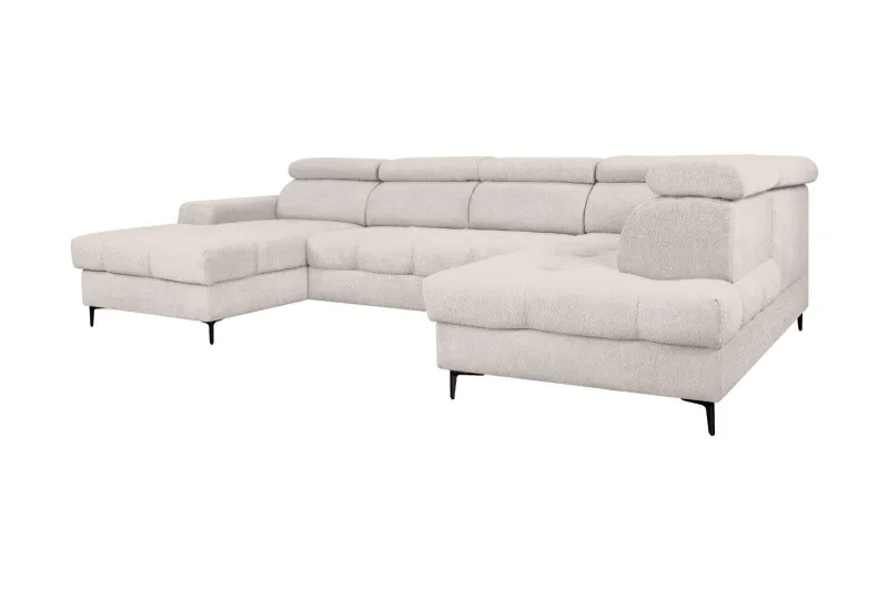 U-Form Wohnlandschaft mit Schlaffunktion - Bild 4